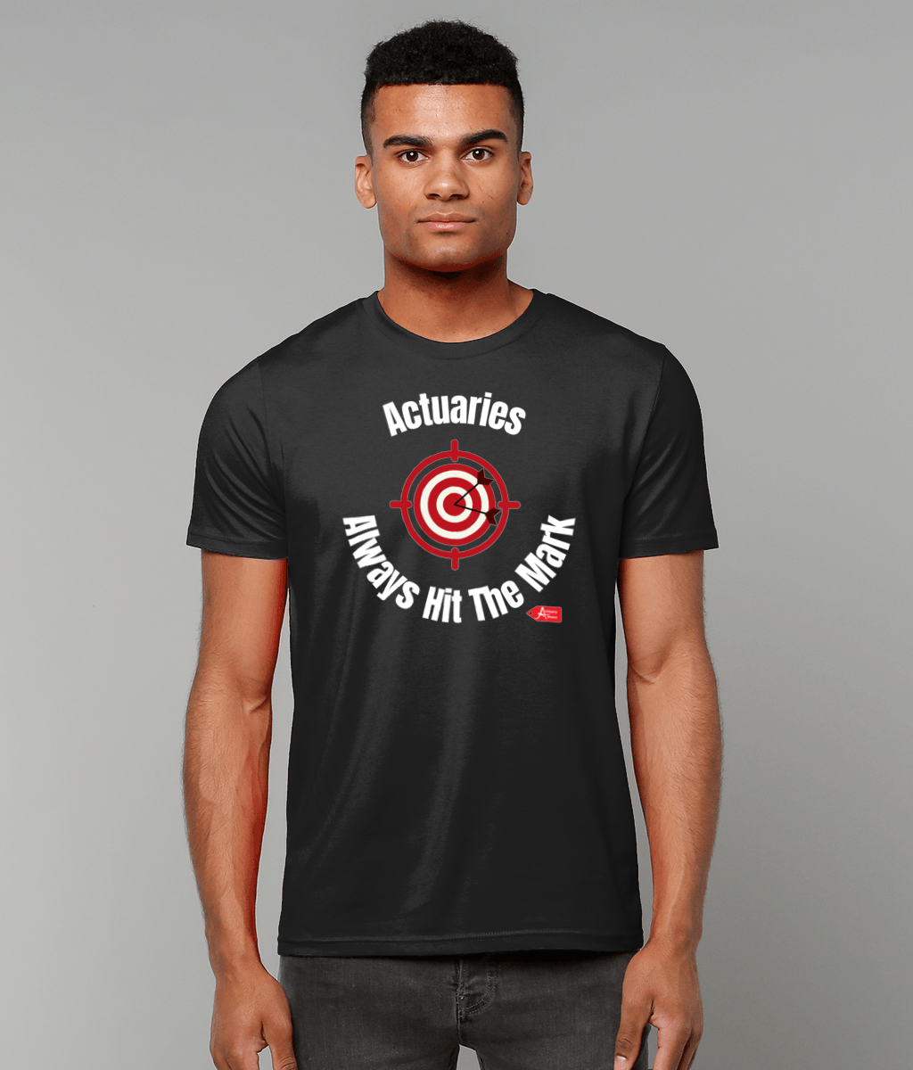 Actuaries Always Hit The Mark T-shirt