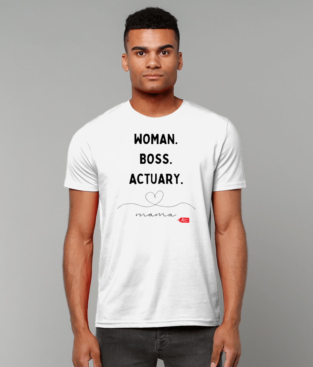 Woman Boss Actuary Mama T-Shirt