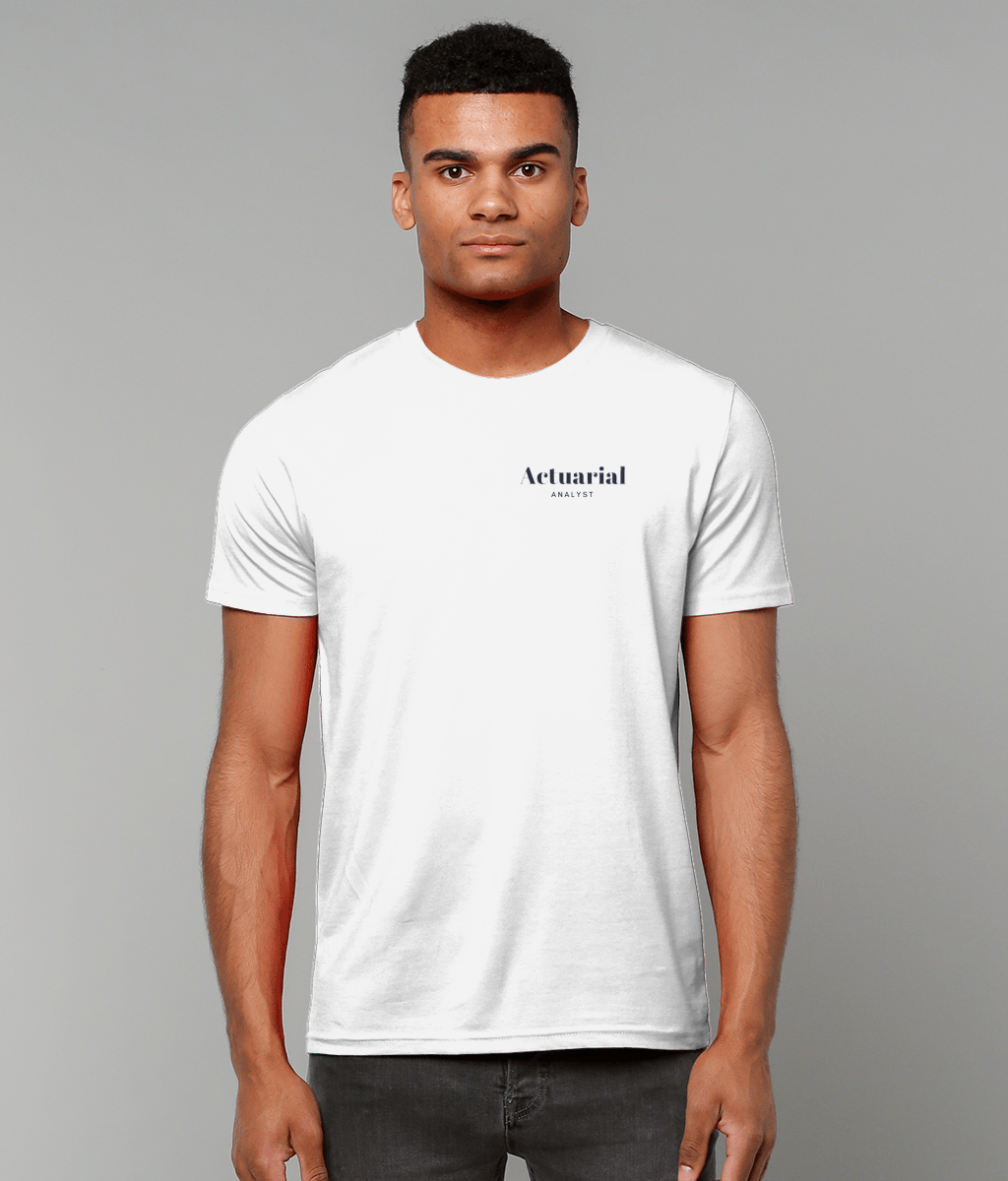 Actuarial Analyst Minimalistic Logo T-Shirt