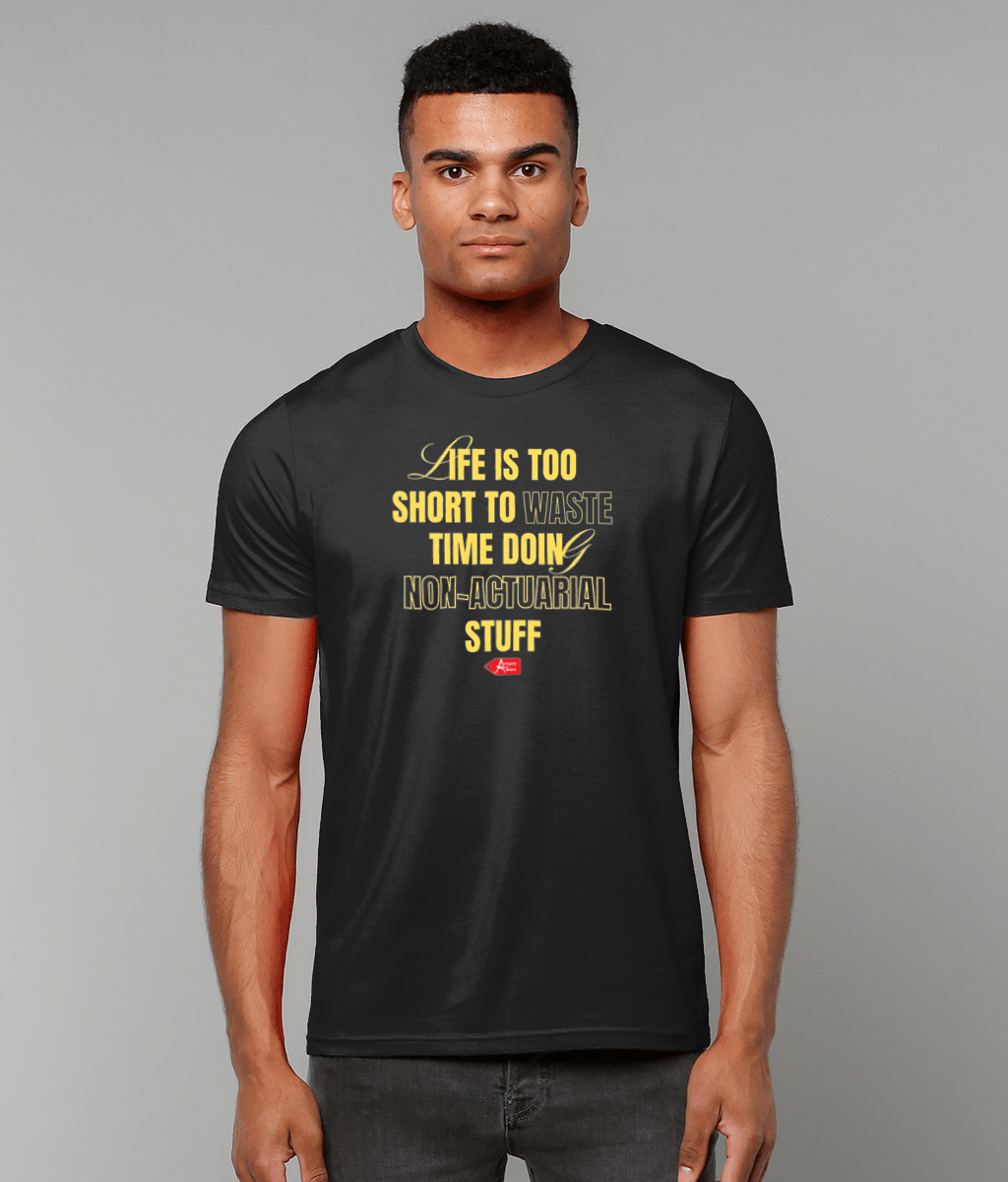 Life Is Too Short Black T-shirt