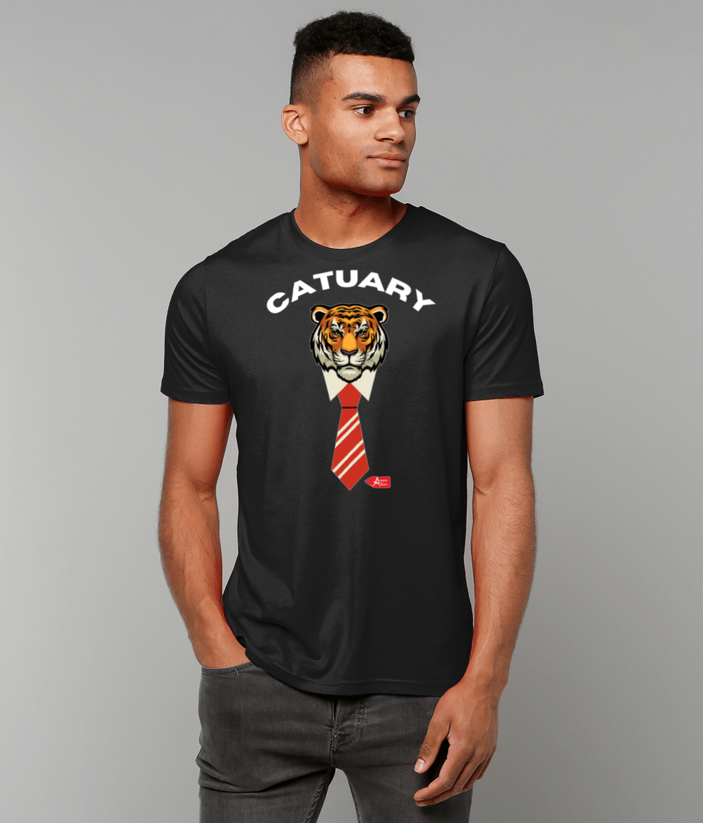 Catuary Tiger in Tie T-Shirt