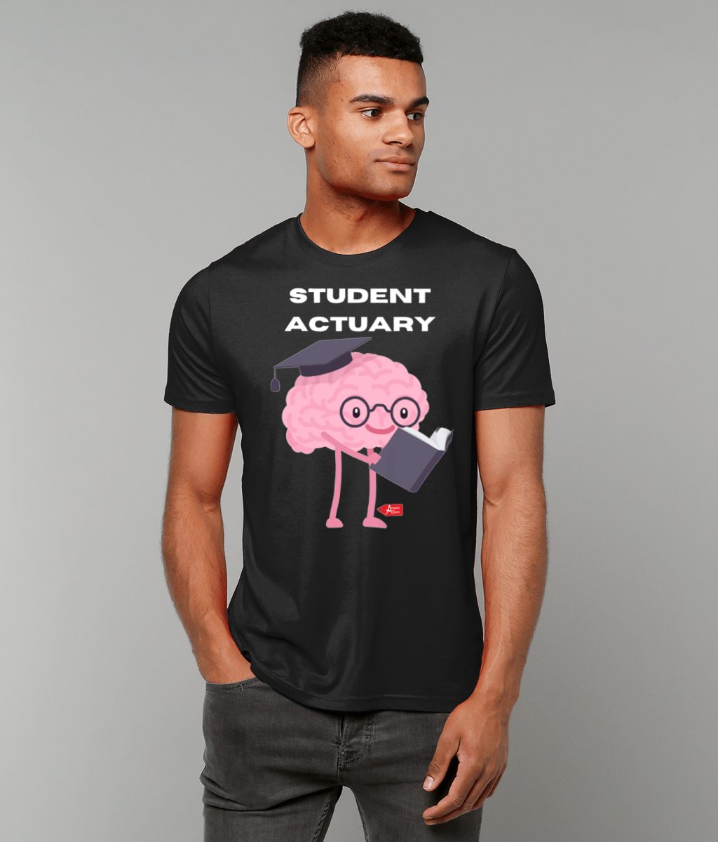 Student Actuary Brain T-Shirt