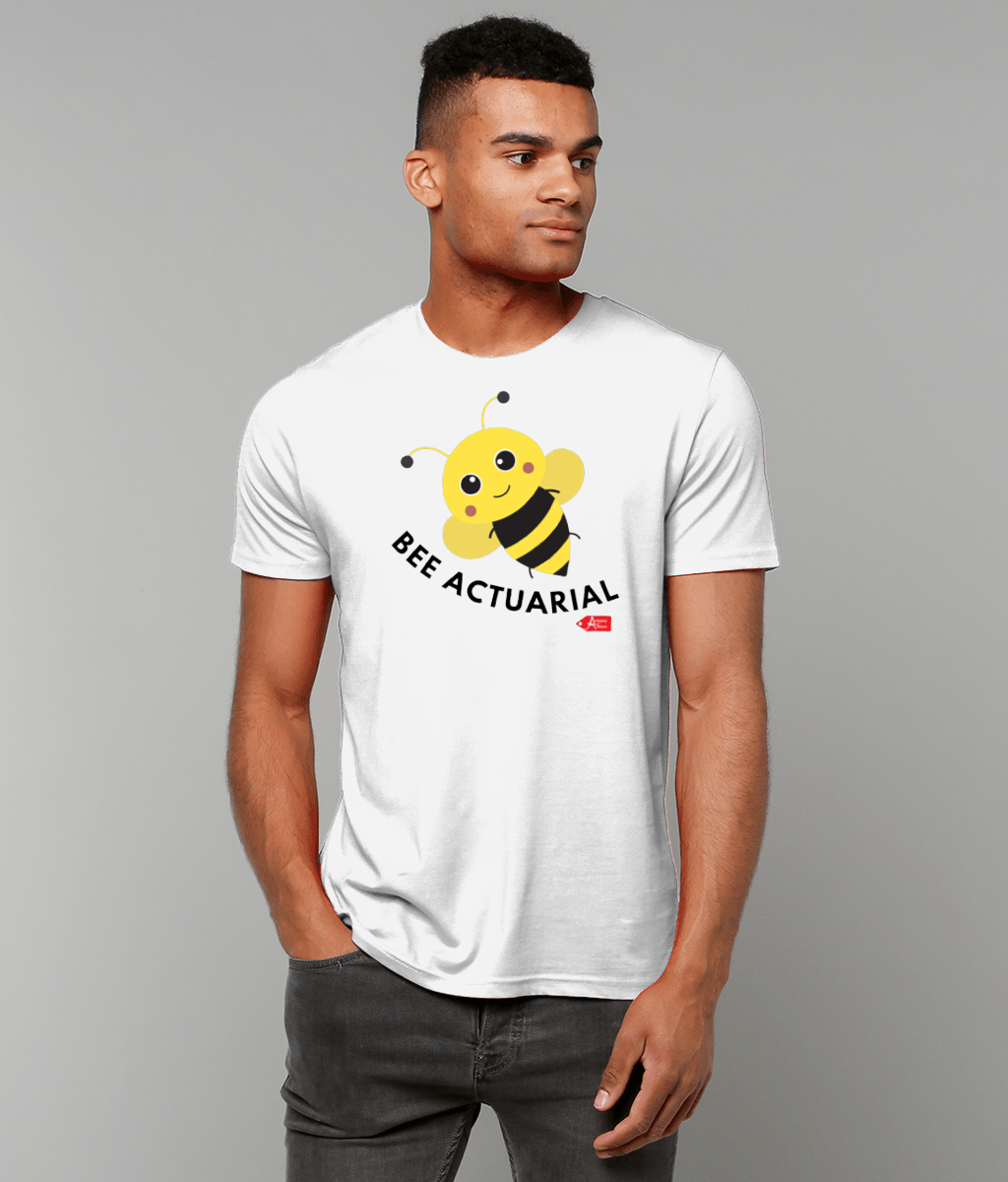 Bee Actuarial White T-shirt
