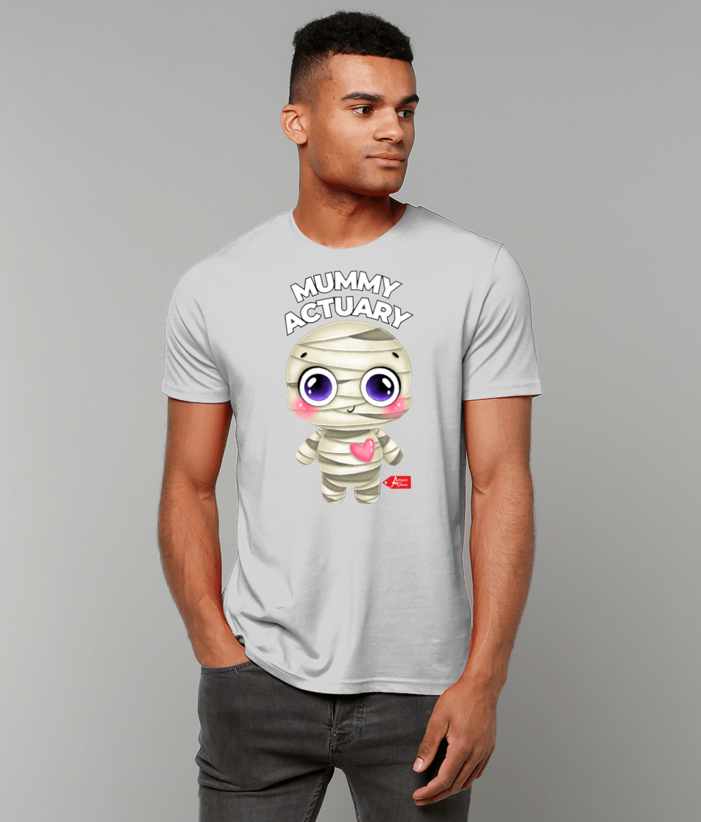 Mummy Actuary Cute (Black, Grey, Pink, White Variants) T-shirt