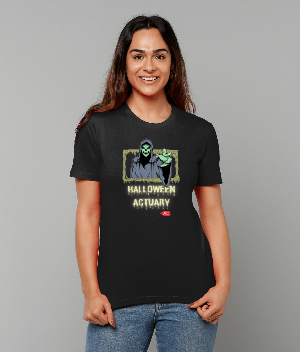 Halloween Actuary Grim Reaper T-Shirt