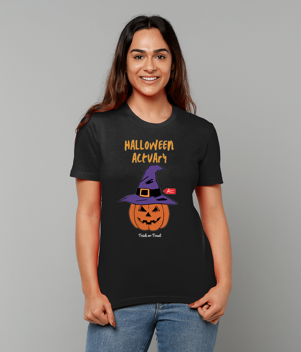 Halloween Actuary Trick or Treat Pumpkin T-Shirt