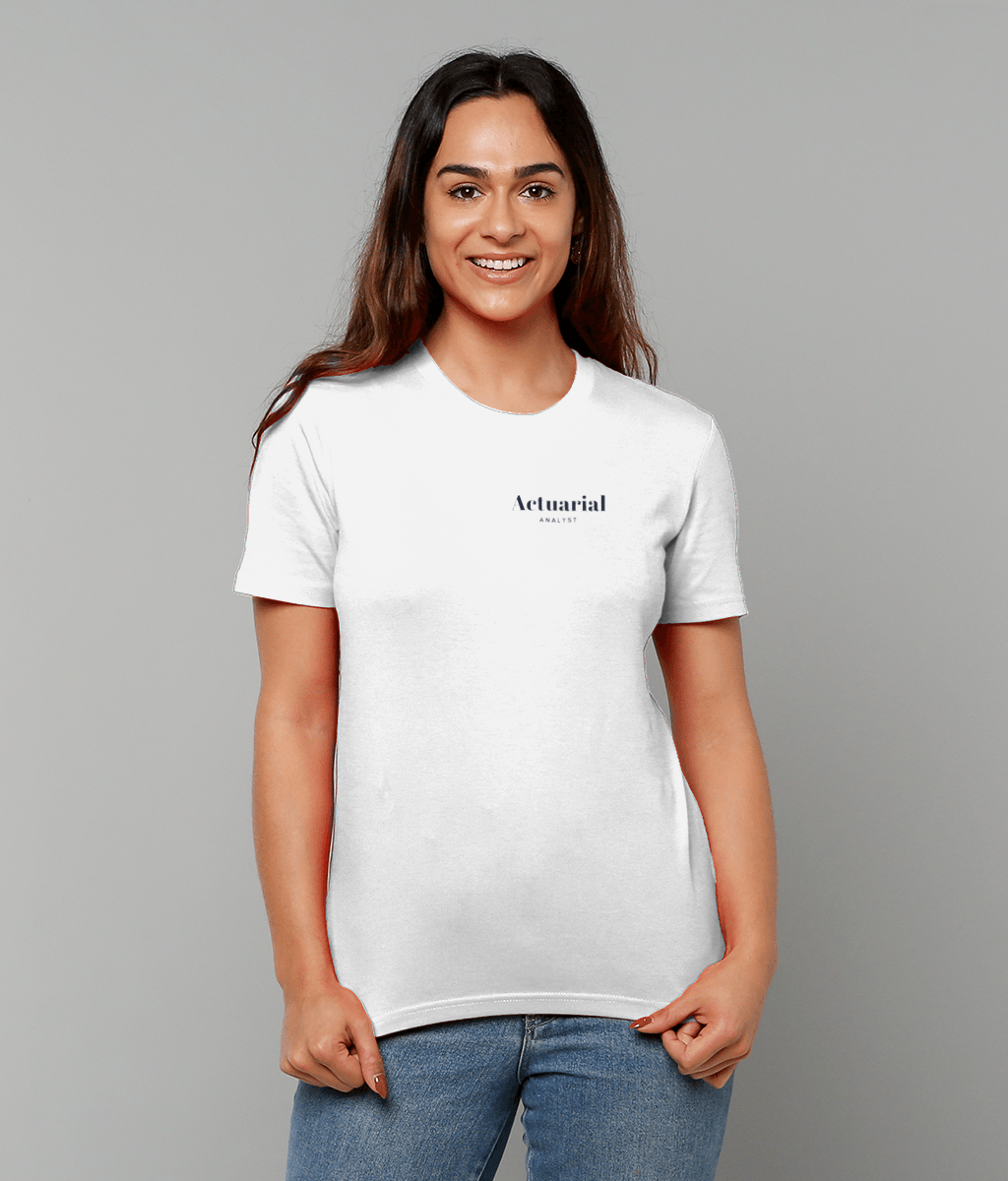 Actuarial Analyst Minimalistic Logo T-Shirt