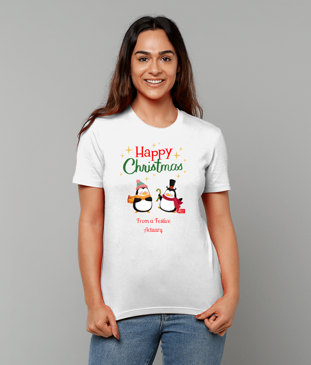 Happy Christmas Festive Actuary T-Shirt