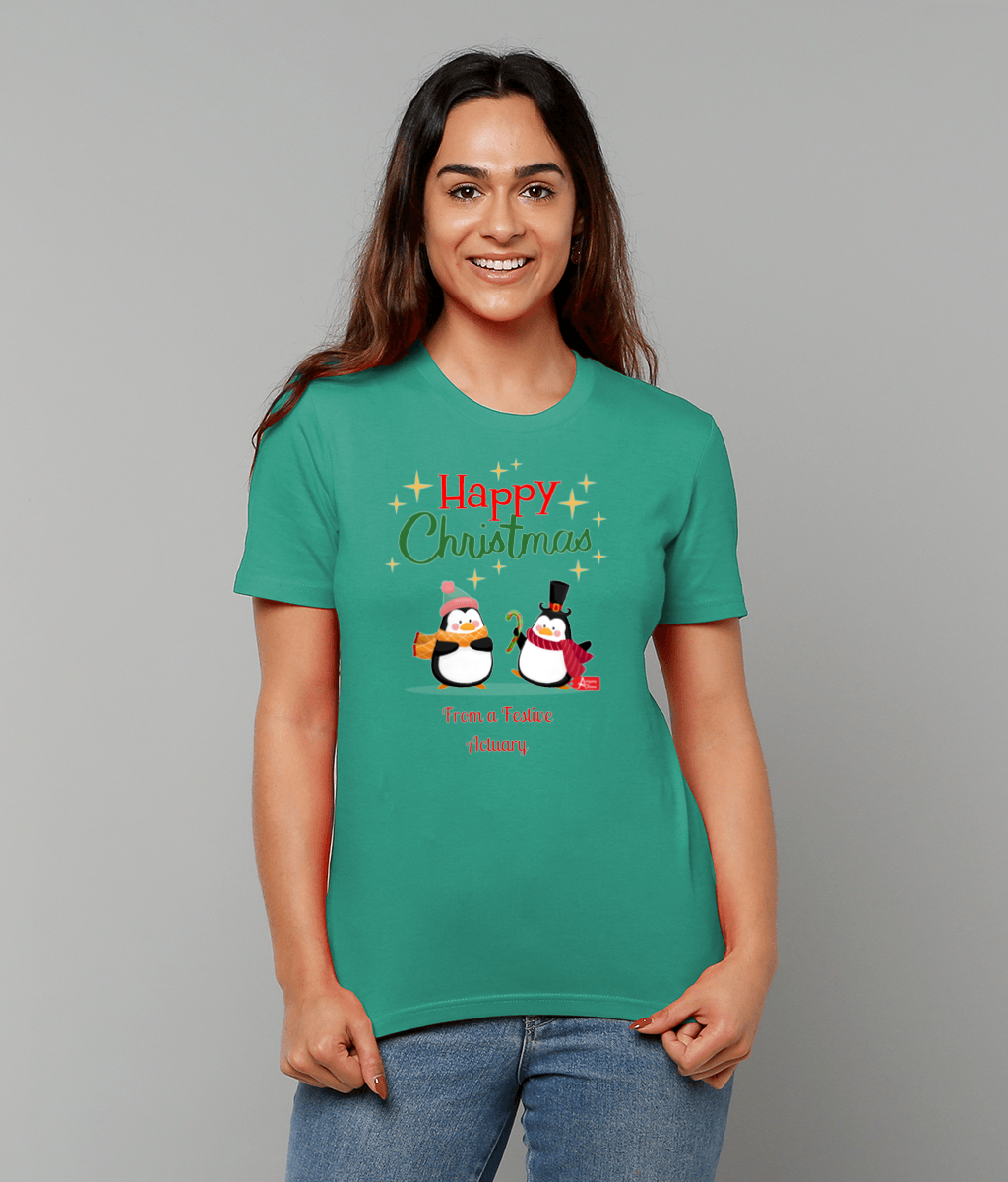 Happy Christmas Festive Actuary T-Shirt