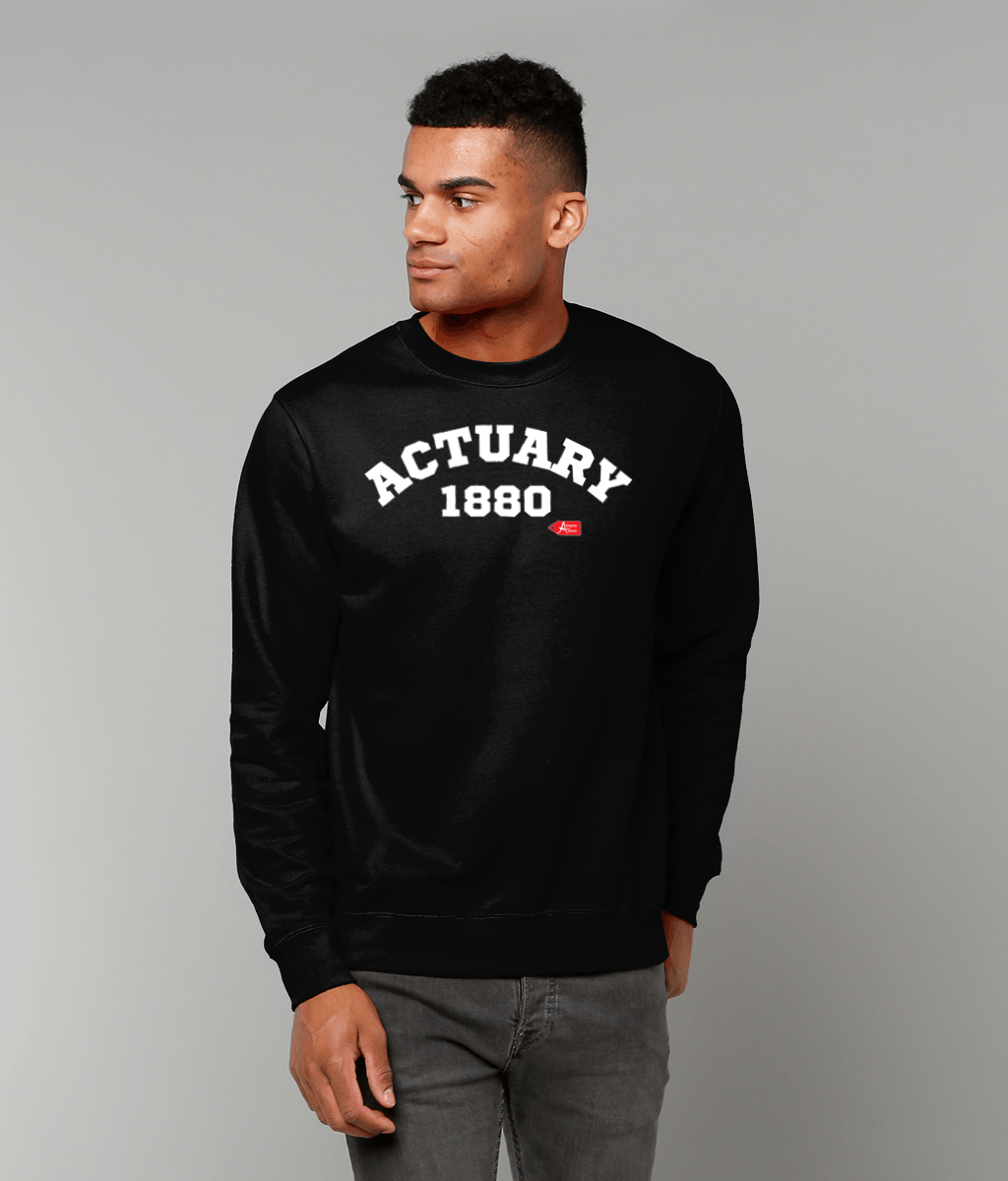 Actuary Varsity Sweatshirt (Black, Red and Green Variants)