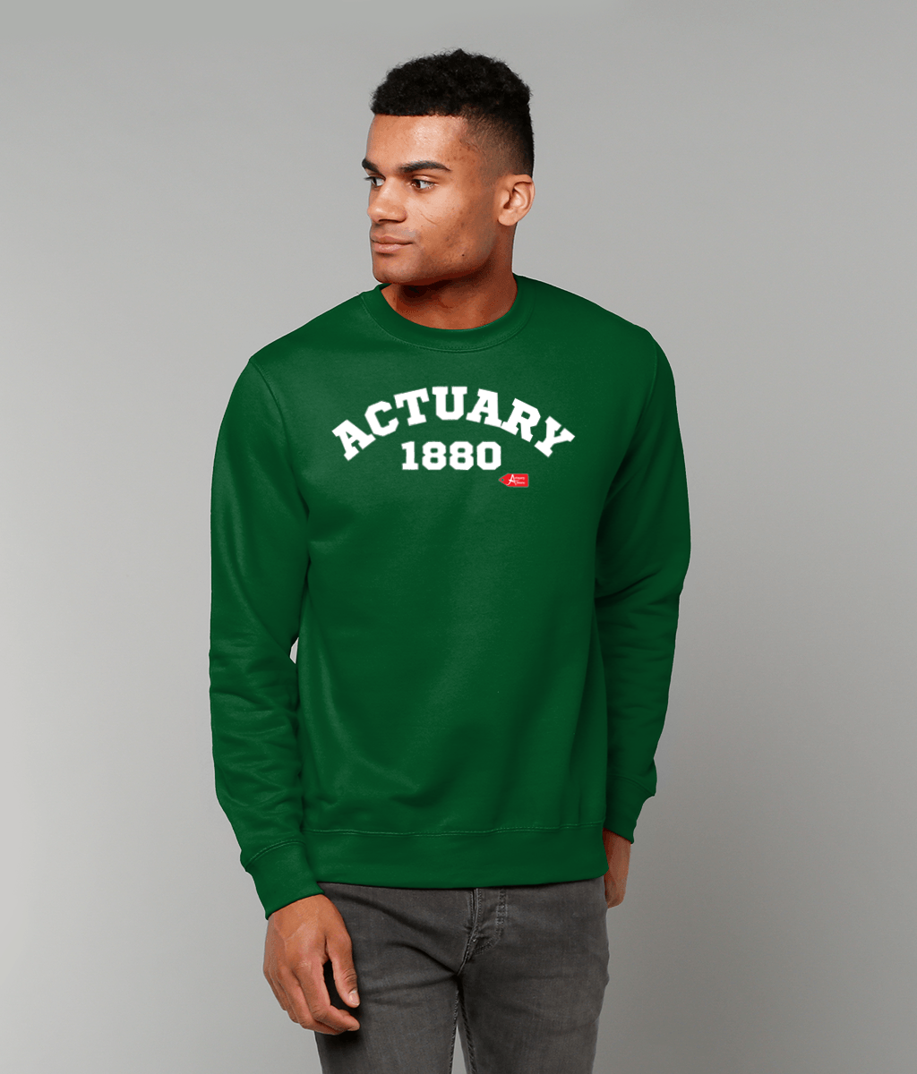 Actuary Varsity Sweatshirt (Black, Red and Green Variants)