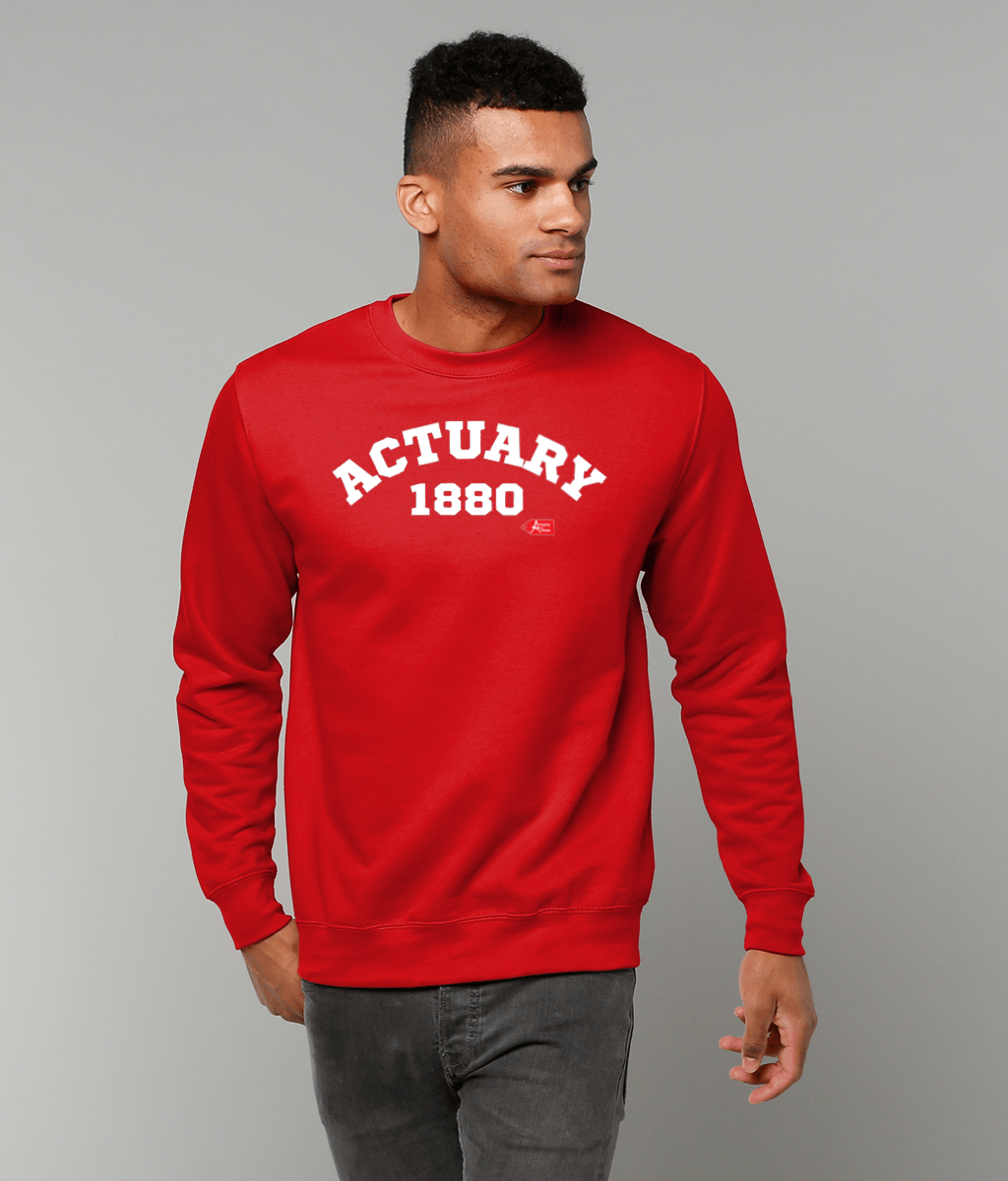 Actuary Varsity Sweatshirt (Black, Red and Green Variants)