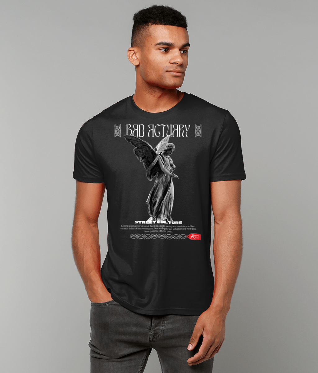 Bad Actuary Streetwear Black T-Shirt