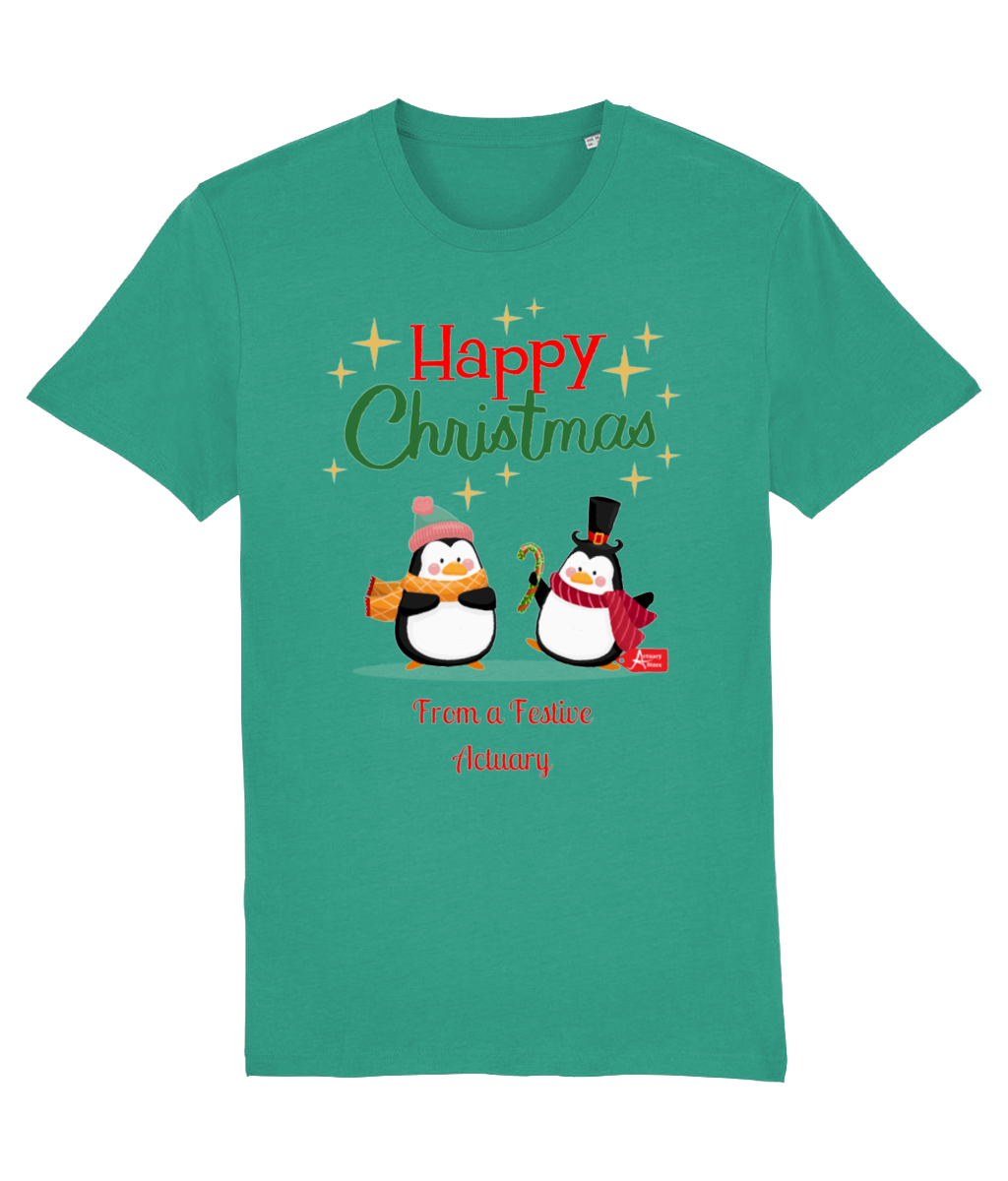 Happy Christmas Festive Actuary T-Shirt