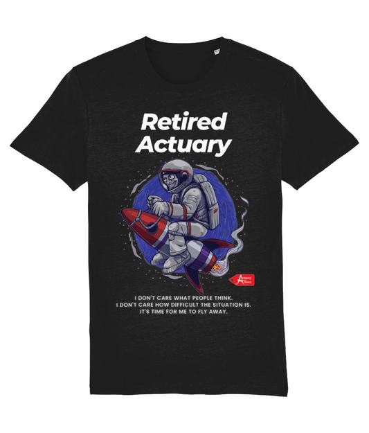 Retired Actuary Astronaut T-Shirt