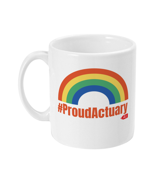 Rainbow Proud Actuary 11oz Mug