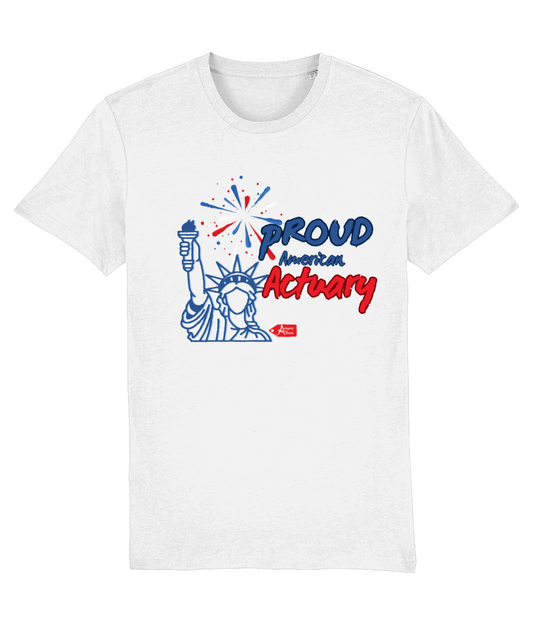 Proud American Actuary T-shirt